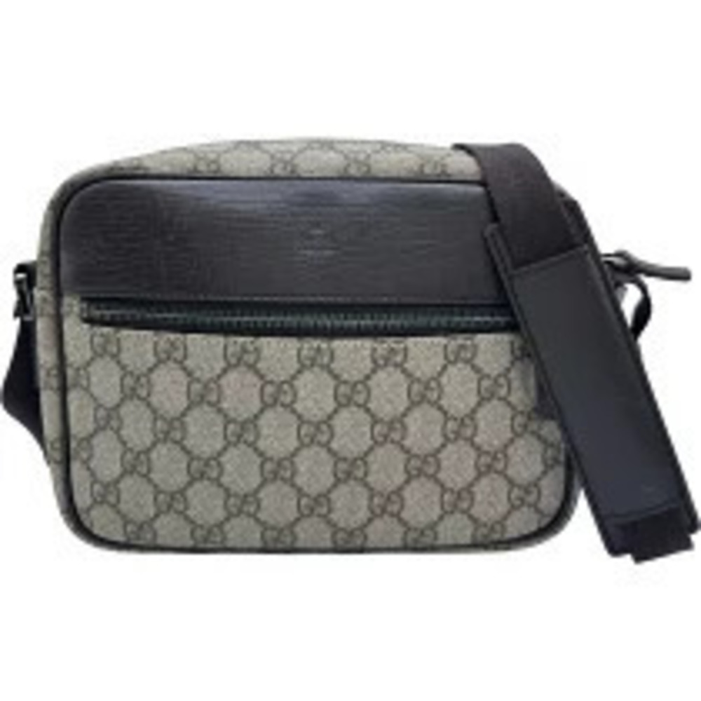 Gucci Shoulder Bag Brown GG Supreme Canvas